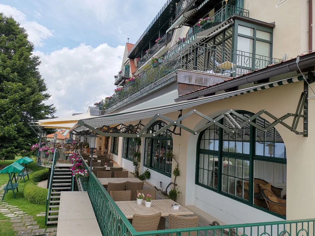 Scherenarmmarkisen Salzburg Hotel
