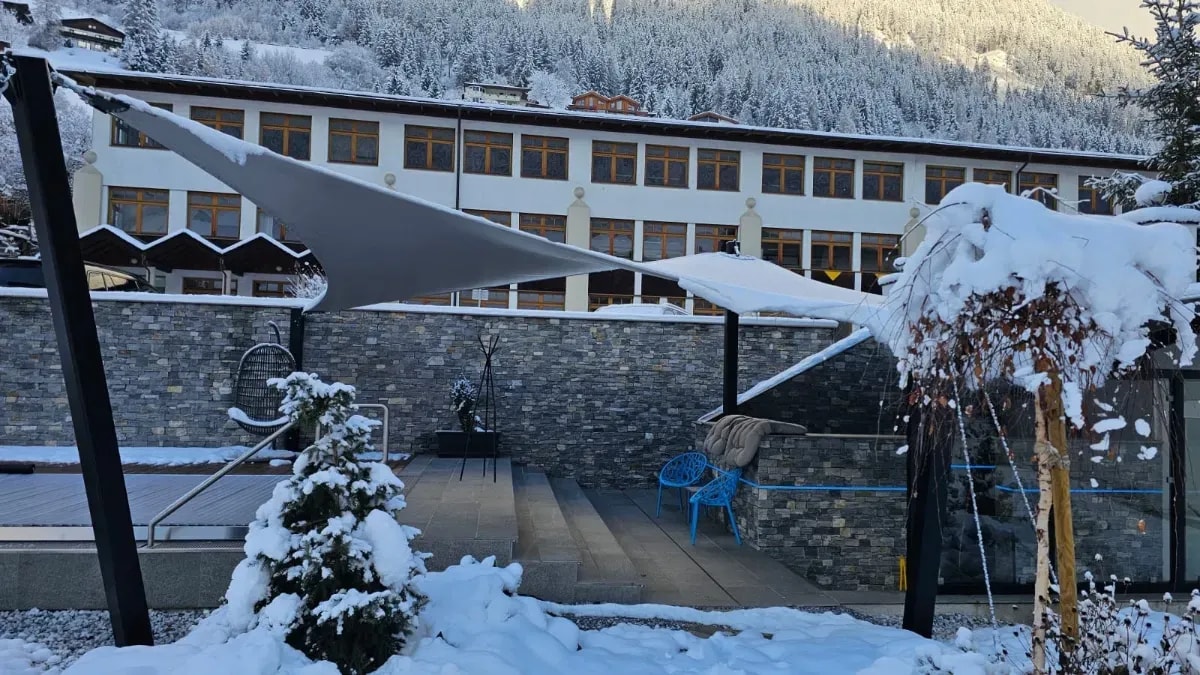 Ganzjahres Sonnensegel Alpenraum